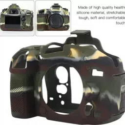 DIGICLAMBO D600/D610 Silicone Protective rubber body case cover for Canon D600/D610 Camera Bag-image-84