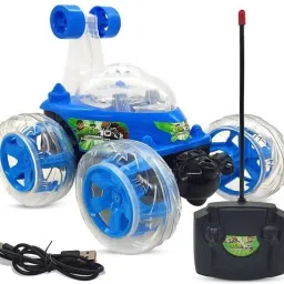 Big stunt remote control car 360 ° rotating for kids-image-68