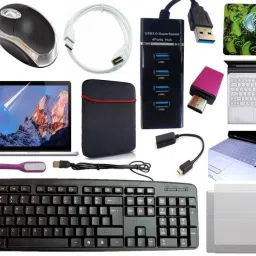 ANJO Keyboard-LEDMouse-Pad-3Hub-Cleaner-OTGM&C-Ext-LED-Skin-15.6iScrn&KeyGuard&Sleeve Combo Set Designed for Gaming-3