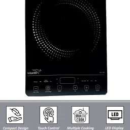 v-guard 2000 W Induction Cooktop Touch Panel image 2