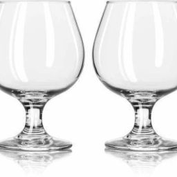 (Pack of 2) brandy glass - 02 Glass (340 ml, Glass). Glass Wine Glass-image-88