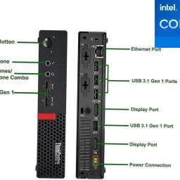 NICE COMPUTERS Intel Core i7 (6th Gen) Processor - ThinkCentre Micro PC [KEG] Core i7 - 6700 [8MB Cache, Up to 4.00 GHz] (32 GB RAM/Intel® Ultra HD 4K Graphics/1 TB SSD Capacity/Windows 11 Pro) Gaming Tower with MS Office-image-4