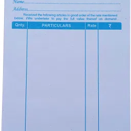 rtc Approval Slip / Estimate Approval Slip /Estimate 80 Pages pack of 4 Pcs Approval Slip 80 Pages 4 Pcs 80-Part Approval Slip image 2
