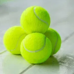 Tennis Ball Light Weight Cricket Ball pack of 4 pcs Tennis Ball-image-69