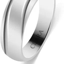 Sterling Silver Cubic Zirconia Rhodium Plated Ring-image-96