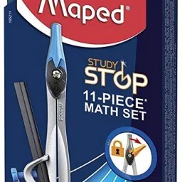 GEOMETRY BOX STUDY STOP COMPASS 11-PC Geometry Box-19