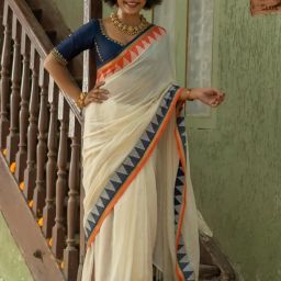 Ready to Wear Woven Sharara Saree Handloom Pure Cotton Saree-image-80