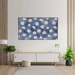 CoverCraft TV Cover for 43 Inch LED/LCD TV with Zip Enclosure | Dust & Water Proof for 43 inch Thomson, KODAK, Sony, Samsang, Mi Led TV Cover All Brand Model - NEW-43 INCH-TV-COVER-LIGHT BLUE-9