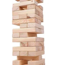 PREMIUM Gaming Classic Jenga, Hardwood Blocks, Stacking Tower Game For Kids-picture-25