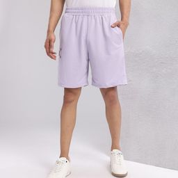 hrx by hrithik roshan Printed Men Purple Regular Shorts-picture-13