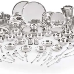 Pack of 75 Stainless Steel Premium Dinner Set 24 Gauge Dinner Set-picture-5