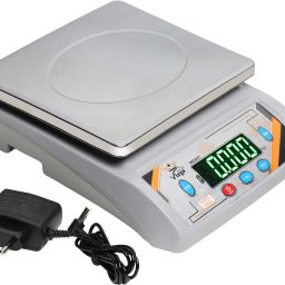 GVC 30Kg Counter Rechargeable Weight Machine with Stainless Steel Top for Shop, Home Weighing Scale-image-51