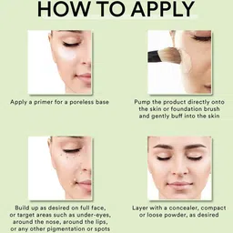 Fabsecret 2-Pcs Matte & Poreless Foundation & Loose Powder Combo image 2