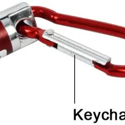 RECTITUDE Simple and Convenient to Use Mini Laser Light & UV LED Lamp with Carabiner image 5