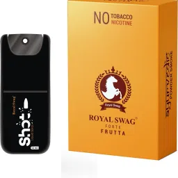 Ayurvedic & Herbal Cigarette, Frutta Flavour Smoke for Nicotine Free & Tobacco Free Cigarettes with Shot Helps in Quit Smoking - (20 Sticks Pack, Shot -1) Smoking Cessations-image-41