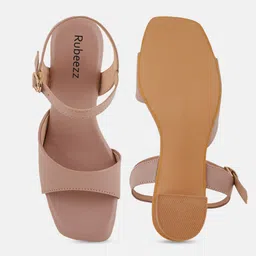Rubeezz Open Toe Block Heels image 2