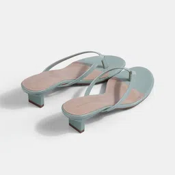 LEMON & PEPPER Open Toe Kitten Heels image 3