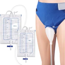 Reusable Male Urine Bag 2000 Ml + 1000 Ml Urine Bag-37