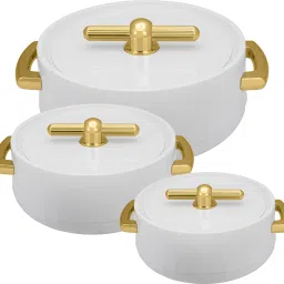 Pack of 3 Serve Casserole Set (1700 ml, 1200 ml, 600 ml) Pack of 3 Serve Casserole Set-15
