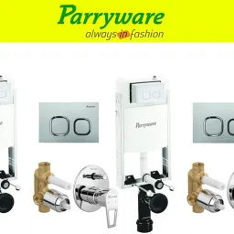 Half Frame Concealed Cistern, with divater body upper espiron set of 2 pic 186 Dual Flush Tank-picture-14