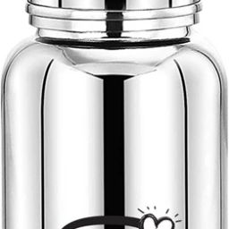 Deluxe Plus Stainless Steel Regular Neck 2 Stage Baby Feeding Bottle With Extra Spout Sipper 5oz/150ml - 150 ml-image-28
