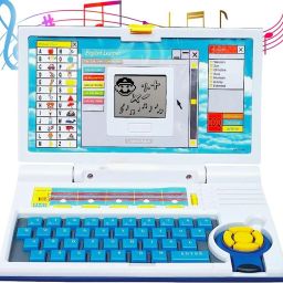 Educational Laptop Toy with Mouse for Kids 3+ Years provides 20 Fun Activities-image-82