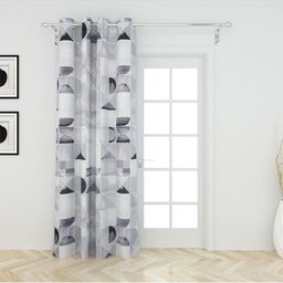 Home Centre Grey Set of 2 Door Curtain-50