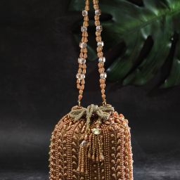 Women Gold Potli-image-8