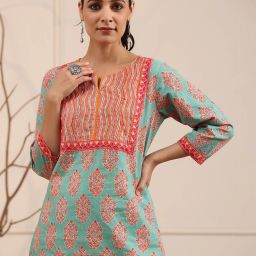 Women Printed Viscose Rayon Straight Kurta-picture-33
