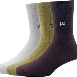 peter england Men Solid Calf Length-picture-10