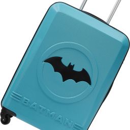 Medium Cabin Suitcase (67 cm) 4 Wheels - BATMAN OFFICIAL MERCHANDISE TROLLEY WITH PREMIUM MOULDED BAT LOGO - Teal-image-37