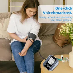 Balson (Combo Pack of 3) AK-S10 BP Monitoring Machine with Voice Broadcast, BLSN-32 Digital Oximeter and BLSN-45 Digital Thermometer I Bp Monitor image 5