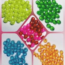 Beads Set for DIY Jewellery Making (Pack of 5 Colors 20 Each )-image-62