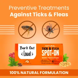 bark out loud Vivaldis-Natural Spot On for fleas & ticks with 11 essential oils dogs 30 kgs+ Flea and Tick Fresh Dog Shampoo image 2