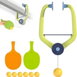 Enhanced Reaction Time Coordination Indoor Outdoor Hanging Pickleball Stationary Indoor Table Tennis Table-image-13