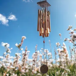 best wind chime for home positive energy- Fengshui items Wood Windchime-image-8