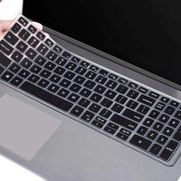 Saco Keyboard Protector 15.6 Inch Laptop Silicone Dust Cover for Dell Inspiron 3510, DELL G15 5511, 5520, 5521, 5525 15.6 Inch Gaming Laptop Keyboard Skin-image-56