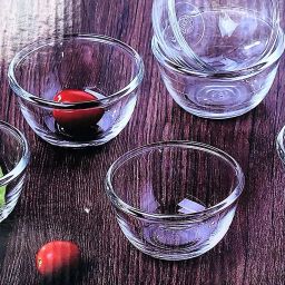 Glass Vegetable Bowl Small Glass Kattori Glass Bowl Set Serving Bowl, Veg Bowl Snack Bowls 120 ml ( Pack of 6 )-image-25