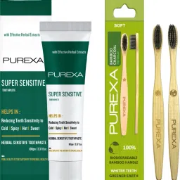One Sensitive Herbal Toothpaste Two Bamboo Toothbrush-image-59