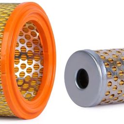 BS4 AIR FILTER / OIL FILTER COMPATIBLE FOR BULLET BS4 Bullet Air Filter & Oil Filter (All 350cc Models) Inline Oil Filter-61