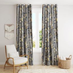 213.5 cm (7 ft) Polyester Room Darkening Door Curtain (Pack Of 2)-image-24