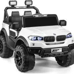 BMW 12V Electric Ride On Jeep For Kids With Remote Control, Music Light 1-6 Yrs Jeep Battery Operated Ride On-15