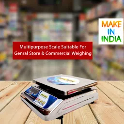 ULTRA MAX Steel Body Digital Weight Machine With Front & Back Display Digital Scale 30 KG Weighing Scale image 3