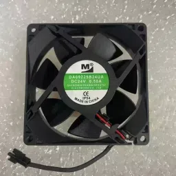 Enormity DA09225B24UA Axial Fan 24V-0.50A DC Brushless Air Cooling Fan 9225mm 2Pin Cooler-image-2