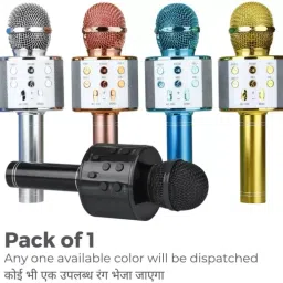 stybits A47 WS858 PRO Wireless Handheld Bluetooth Color May Very(Pack Of 1 ) Microphone image 5