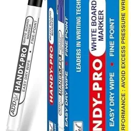 Handy Pro WhiteBoard Marker Pack of 10 Pcs (Black colour)-17