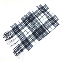 Printed Chiffon Men White Scarf-image-93
