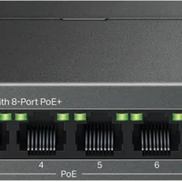 TP-Link LS109P 9-Port 10/100Mbps Desktop Switch with 8-Port PoE+ 9 Ports 100 Mbps Network Switch-29