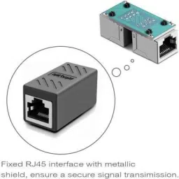 EXPERTRONICS (PACK OF 5) DURABLE & STRONG SHIELDED 8P8C RJ45 COUPLER Network Interface Card image 4