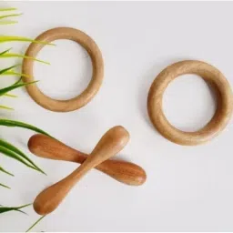 Wooden pure neem antibacterial teether for baby Teether-picture-28
